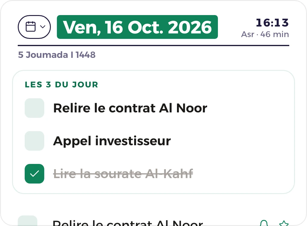 Les 3 du jour en haut de la page